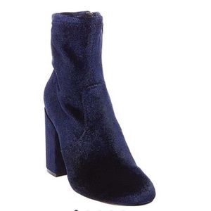 STEVE MADDEN velvet bootie